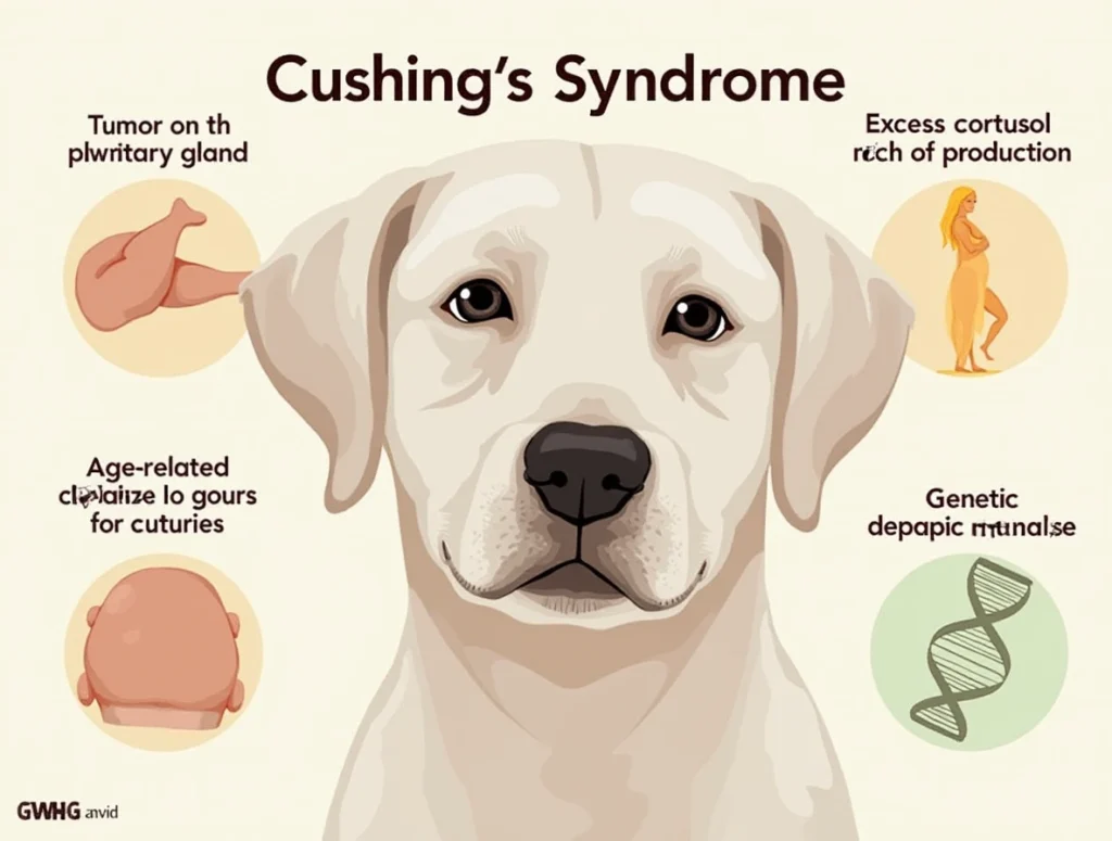 ¿Qué es el síndrome de Cushing en perros?