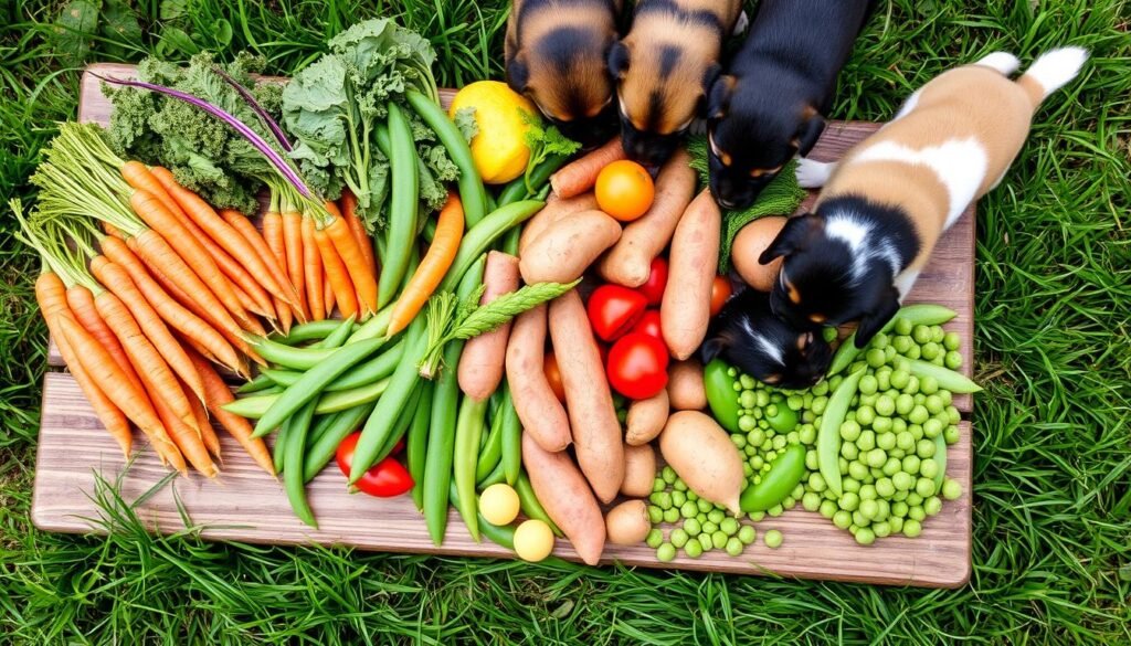 Descubre qué verduras pueden comer los perros